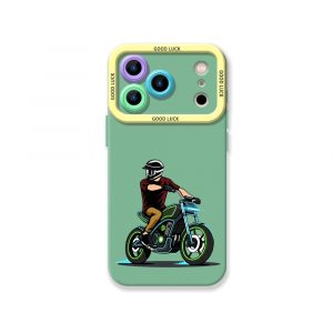 Road Warrior Biker Silicone Case for Apple iPhone Series