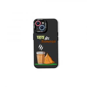 Chai Samosa Delight Silicone Case for Apple iPhone Series