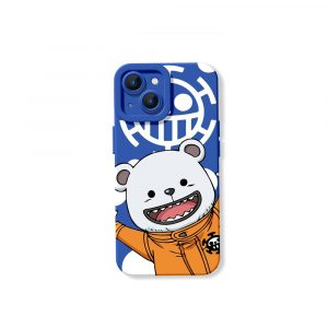 Cheerful Bear Pirate Adventure Silicone Case for Apple iPhone Series