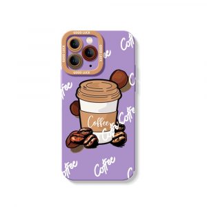 Coffee Lover Delight Silicone Case for Apple iPhone Series