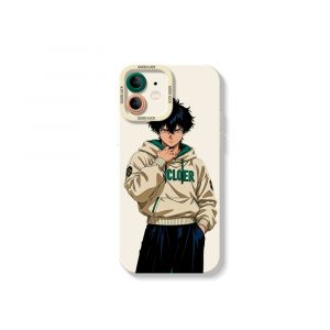Anime Hoodie Character Vibe Silicone Case for Apple iPhone Series