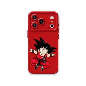 Energetic Saiyan Kid Silicone Case for Apple iPhone Series