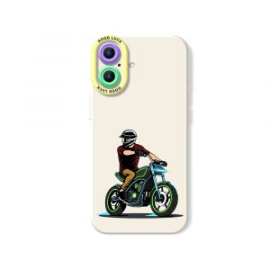 Road Warrior Biker Silicone Case for Apple iPhone Series