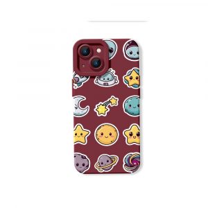 Galaxy Characters Silicone Case for Apple iPhone Series
