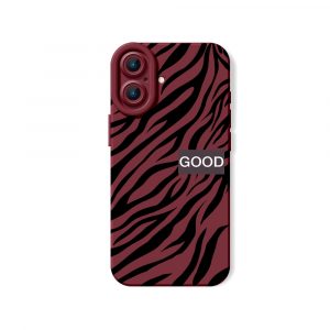 Zebra Vibe Silicone Case for Apple iPhone Series