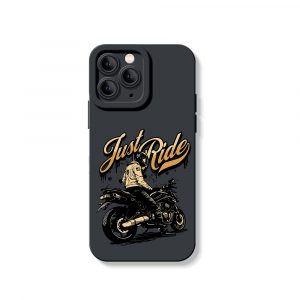 Ride Free Motorcycle Adventure Silicone Case for Apple iPhone Series