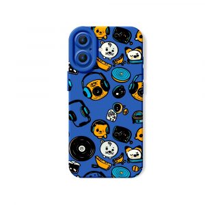 Groovy Beats Doodle Art Silicone Case for Apple iPhone Series