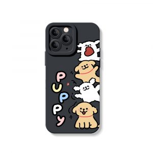 Puppy Playtime Silicone Case for Apple iPhone Series