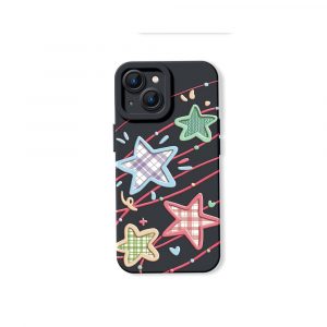 Plaid Stars and Stripes Silicone Case for Apple iPhone Series
