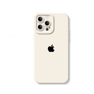 Minimalist Elegance Silicone Case for Apple iPhone Series