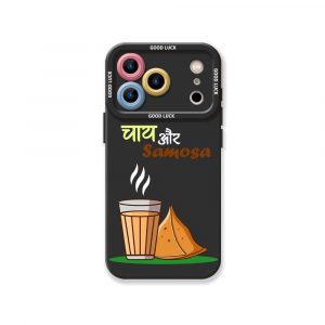 Chai Samosa Delight Silicone Case for Apple iPhone Series