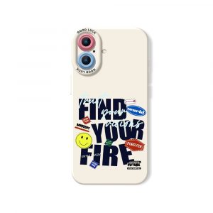 Stickers Collage Silicone Case for Apple iPhone Series