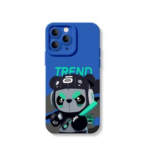 Streetwise Panda Trend Silicone Case for Apple iPhone Series