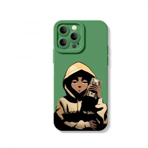 Cash Stack Hoodie Vibe Silicone Case for Apple iPhone Series