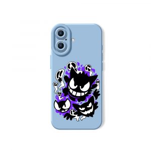 Spooky Shadows Art Silicone Case for Apple iPhone Series