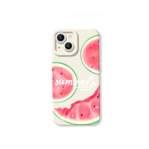 Watermelon Summer Silicone Case for Apple iPhone Series
