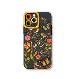 Charming Wildlife Design Silicone Case for Apple iPhone Series
