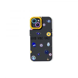 Good Vibes Only Protection Stylish Silicone Case for Apple iPhone Series