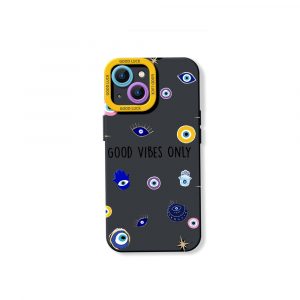 Good Vibes Only Protection Stylish Silicone Case for Apple iPhone Series