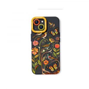 Charming Wildlife Design Silicone Case for Apple iPhone Series