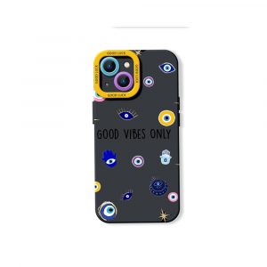 Good Vibes Only Protection Stylish Silicone Case for Apple iPhone Series