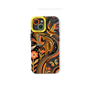 Retro Nature Art Silicone Case for Apple iPhone Series