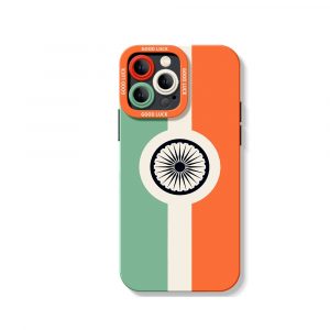 Vibrant Tricolor Silicone Case for Apple iPhone Series