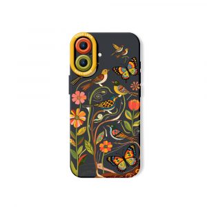 Charming Wildlife Design Silicone Case for Apple iPhone Series