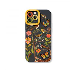 Charming Wildlife Design Silicone Case for Apple iPhone Series