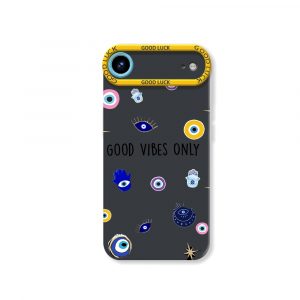 Good Vibes Only Protection Stylish Silicone Case for Apple iPhone Series