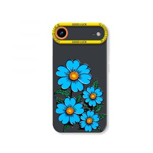 Floral Blossom Shockproof Silicone Case for Apple iPhone Series