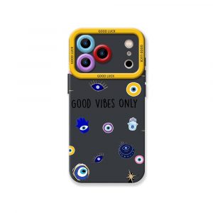 Good Vibes Only Protection Stylish Silicone Case for Apple iPhone Series