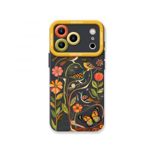 Charming Wildlife Design Silicone Case for Apple iPhone Series