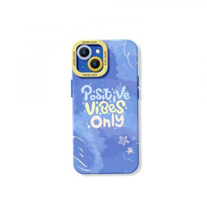 Happy Energy Silicone Case for Apple iPhone Series - iPhone 13, Blue