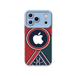 Bold Geometric Elegance Silicone Case for Apple iPhone Series