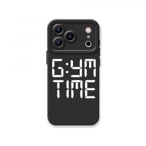 Digital Countdown Gym Time Silicone Case for Apple iPhone Series