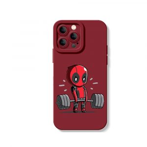 Chibi Weightlifting Hero Silicone Case for Apple iPhone Series