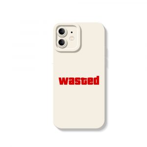 Wasted Vaporwave Vibe Silicone Case for Apple iPhone Series