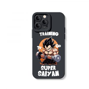 Super Saiyan Workout Warrior Silicone Case for Apple iPhone Series