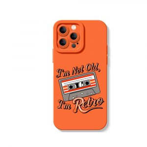 Retro Cassette Groove Silicone Case for Apple iPhone Series