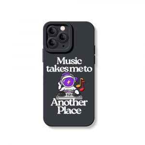 Astronaut DJ Groove Silicone Case for Apple iPhone Series