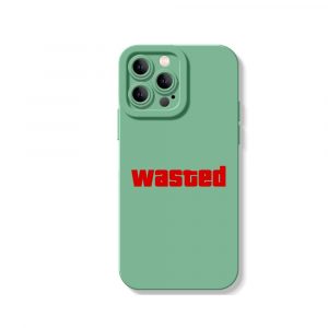 Wasted Vaporwave Vibe Silicone Case for Apple iPhone Series