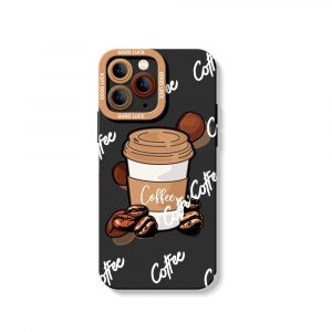 Coffee Lover Delight Silicone Case for Apple iPhone Series