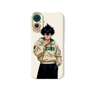 Anime Hoodie Character Vibe Silicone Case for Apple iPhone Series