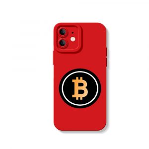Crypto Iconic Red Silicone Case for Apple iPhone Series