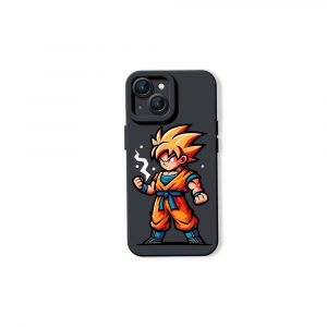 Anime Warrior Power-Up Silicone Case for Apple iPhone Series