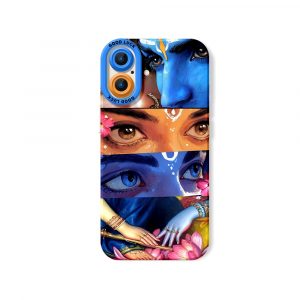Divine Glimpse Artistry Silicone Case for Apple iPhone Series