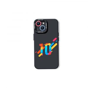 Vibrant Ten Multicolor Splash Silicone Case for Apple iPhone Series