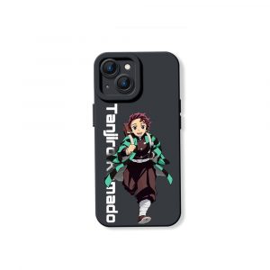 Energetic Anime Warrior Design Silicone Case for Apple iPhone Series