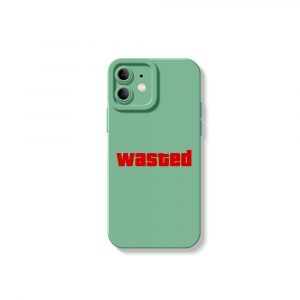 Wasted Vaporwave Vibe Silicone Case for Apple iPhone Series